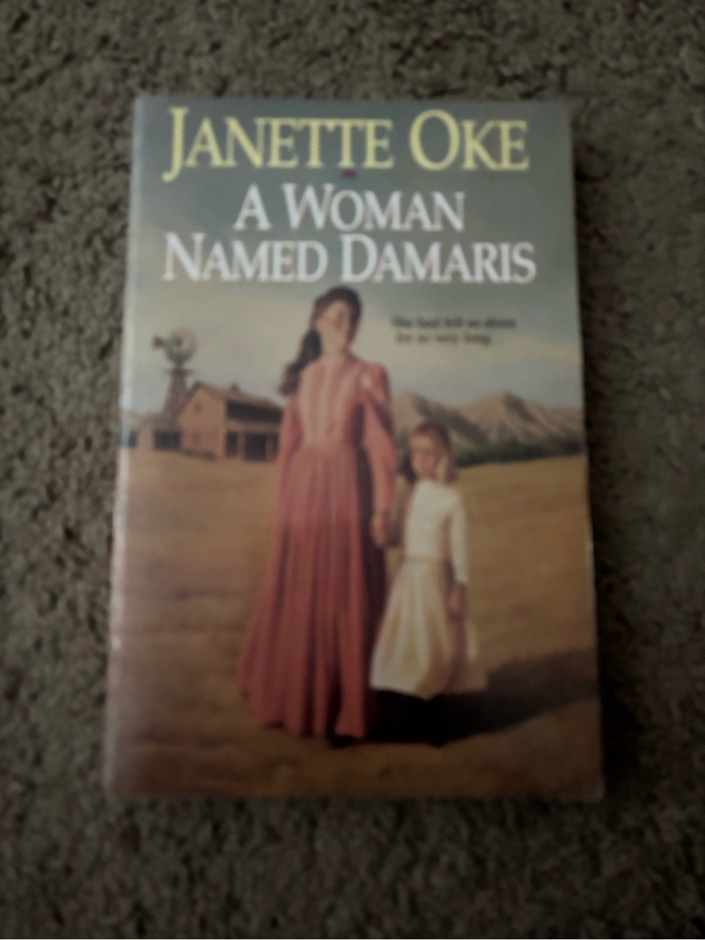 Janette Oke "A Woman Named Damaris" Vintage Paperback - Brown/Beige Cover